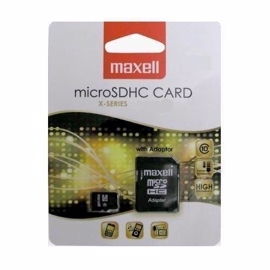 Micro SD Kort 32GB Class 10 fra Maxell